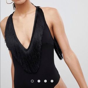 ASOS Fringe black body suit